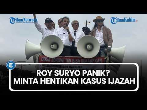 Panik? Roy Suryo Desak Kasus Ijazah Jokowi Dihentikan, Bukan Tanpa Dasar