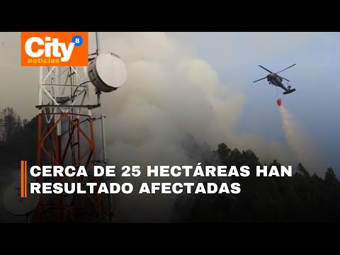 Alcalde Carlos Galán entrega balance del incendio en el cerro El Cable | CityTv