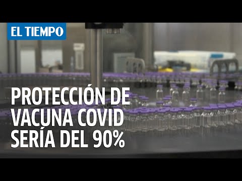 Pfizer dice que su vacuna contra el coronavirus da proteccio?n del 90%