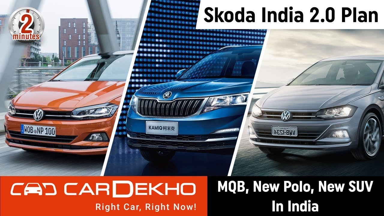 Skoda India 2.0 Plan | MQB, New Polo, New SUV In India | #In2Mins