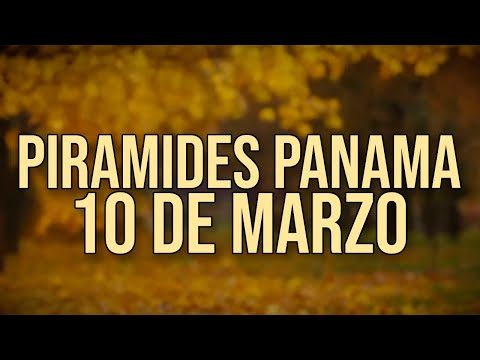 Pirámides de la suerte para el Domingo 10 de Marzo 2024 Lotería de Panamá