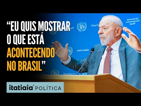 LULA AFIRMA QUE REUNIÃO COM AGÊNCIAS DE RISCO NOS EUA FOI PARA 'NÃO OUVIREM APENAS O MERCADO'