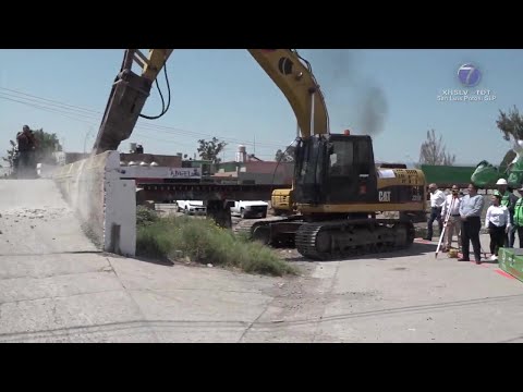 Inicia Gobierno de SLP construcción de puente en San José