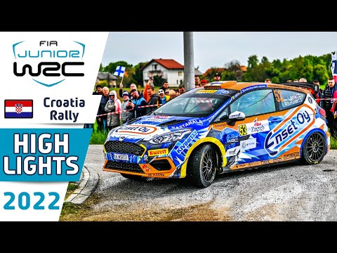 Rally Car🚙 WRC Rally Highlights : Croatia Rally 2022 : Junior WRC Final Results