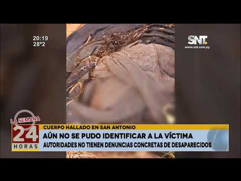 Autopsia del cuerpo encontrado en San Antonio