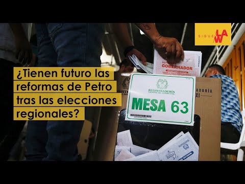 ¿Tienen futuro las reformas de Petro tras las elecciones regionales?