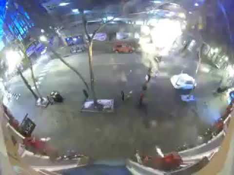 Video capta momento de la fuerte explosión en Nashville (segundo 24)