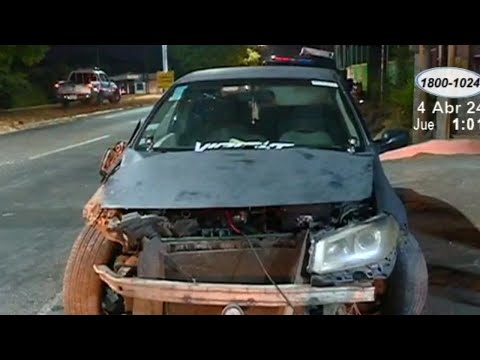 Choque entre autos deja una persona lesionada