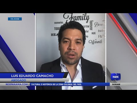 Entrevista al Abogado Luis Eduardo Camacho González, miembro legal de Ricardo Martinelli