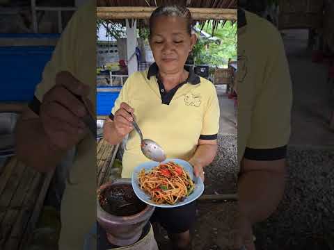 ส้มตำปลาร้าแซ่บๆจ๊วดๆ🌶🌶🌶รสเ