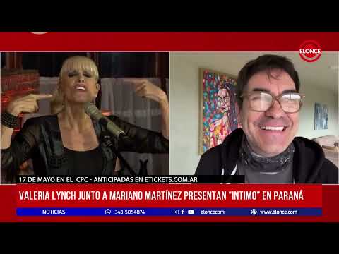 Valeria Lynch presentará el show “Íntimo” en el CPC en Paraná