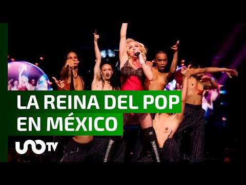Madonna inicia presentaciones en México; Interpol conquista el Zócalo.