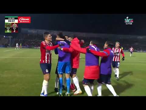 Gol de Carlos Cisneros | FC Juárez 0-2 Chivas | Liga BBVA MX - Clausura 2023 - Jornada 4