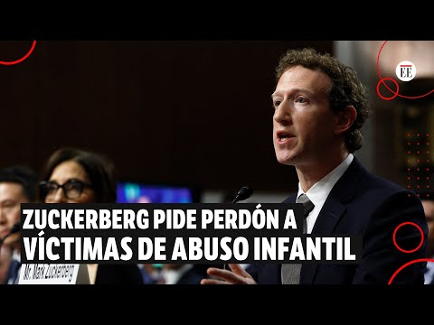 Zuckerberg se disculpó por no proteger a los niños en sus redes | El Espectador