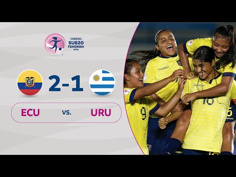 ECUADOR vs. URUGUAY [2-1] | RESUMEN | CONMEBOL SUB20 FEM | FASE DE GRUPOS