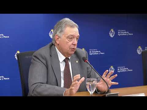 Palabras del ministro de Ganadería, Agricultura y Pesca, Fernando Mattos