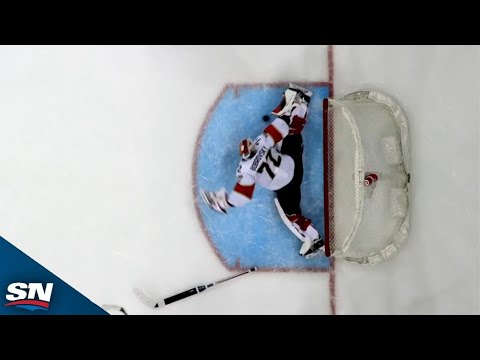 Panthers Sergei Bobrovsky Stretches Out For INSANE Pad Save In OT