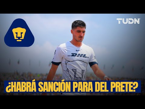 ¡GUSTAVO DEL PRETE hizo berrinche por salir de cambio; la AFICIÓN PIDE SANCIÓN | TUDN