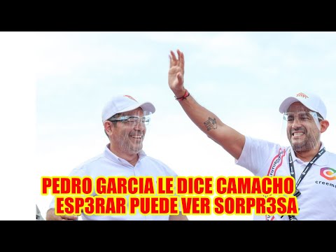 PEDRO GARCIA QUE CAMACHO NO C4NTE VICTORÍA PU3DE HABER SORPR3SA CON LA VOTACIÓN HAY QUE ESP3RAR..