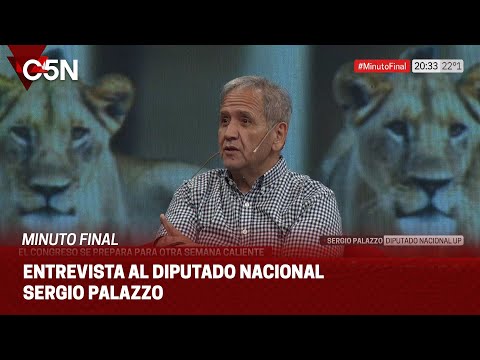 SERGIO PALAZZO: ¨NO podés DISCUTIR el CAMBIO del PAÍS en 3 DÍAS¨