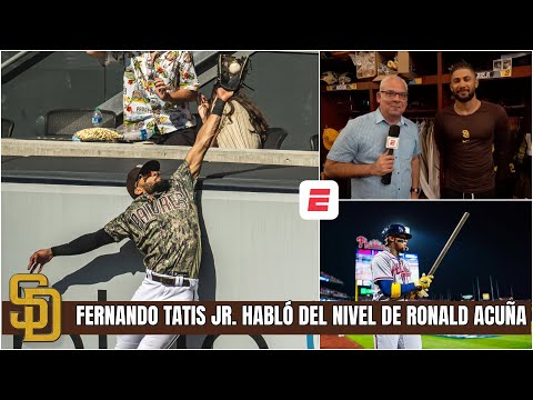 FERNANDO TATIS JR con ERNESTO JEREZ: sus diferencias del juego de RONALD ACUÑA JR | Exclusivos