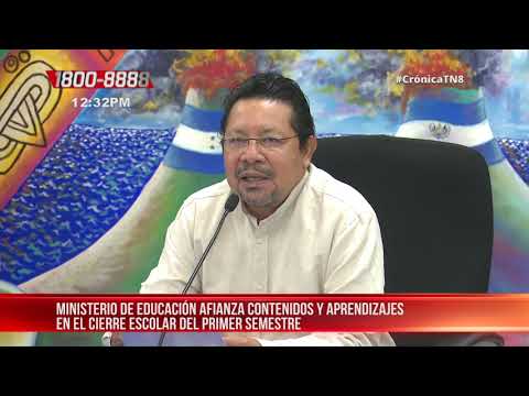 Afianzan aprendizajes en cierre del primer semestre escolar - Nicaragua