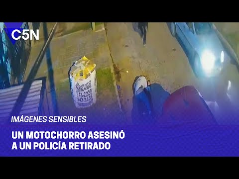 UN MOTOCHORRO ASESINÓ A UN POLICÍA RETIRADO