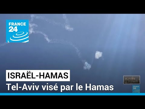 Le Hamas dit avoir visé Tel-Aviv avec un important barrage de roquettes • FRANCE 24