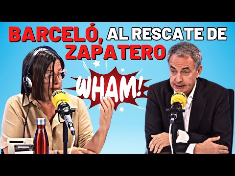 Zapatero, muy reventado con Rajoy, pide ayuda a Barceló para patalear a gusto: ¡Que diga misa!