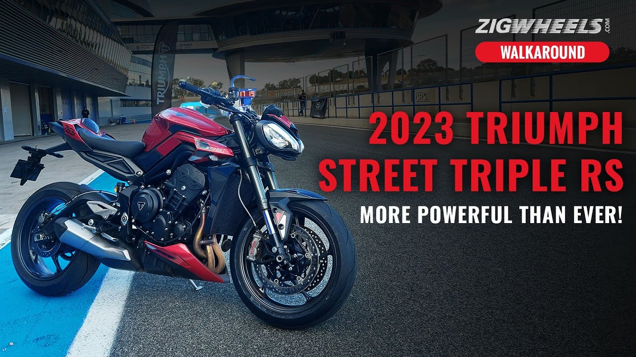 2023 Triumph Street Triple RS Walkaround | The Most Powerful Bike In Its Segment