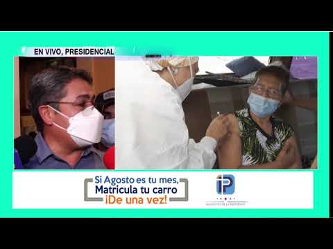 Ya se trabaja en la aplicación de tercera dosis de la vacuna pfizermanifestó Presidente Hernández
