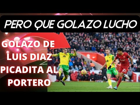 GOLAZO DE LUIS DIAZ DESATA LA LOCURA EN INGLATERRA, OVACIÓN DE PIE PARA LUIS DIAZ POR SU GOL HOY