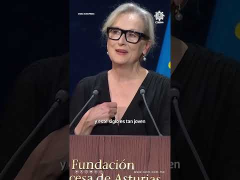 #shorts Meryl Streep recibe el premio Princesa de Asturias de las Artes 2023 #españa #merylstreep