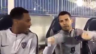 جوفينكو لاعب الهلال بدأ يتعلم اللغة العربية !