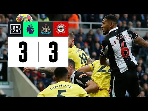 Newcastle vs Brentford (3-3) | Resumen y goles | Highlights Premier League