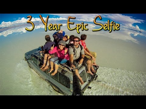 Эпичный селфи от путешественника: 36 стран, 600 дней, 1 камера (Видео)