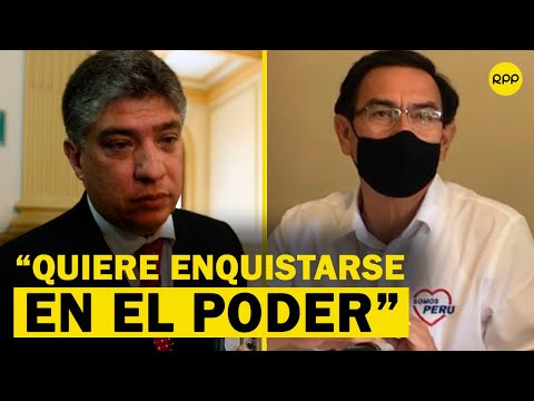 Manuel Masías critica a Somos Perú por incluir a Vizcarra: Quiere enquistarse en el poder