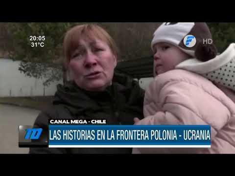 MUNDO -  Desgarradoras historias en la frontera Polonia - Ucrania