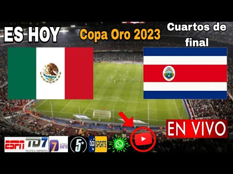 México vs. Costa Rica en vivo, donde ver, a que hora juega México vs. Costa Rica Copa Oro 2023