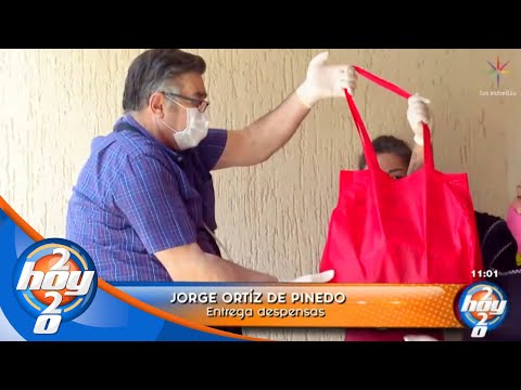 ¡Jorge Ortiz de Pinedo se suma a la donación de despensas! | Hoy