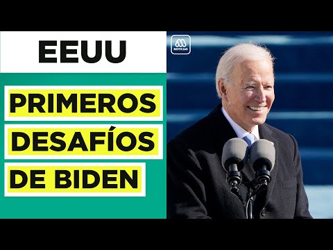 Los primeros minutos de Joe Biden como presidente de Estados Unidos