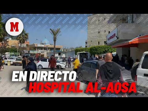 Conflicto en GAZA I Directo desde el hospital de AL-AQSA I Skyline Gaza