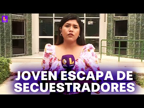 Villa el Salvador: Joven aparece tras dos días de secuestro