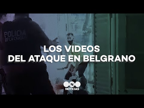 TODOS LOS VIDEOS del ATAQUE a DOS MUJERES en BELGRANO - Telefe Noticias