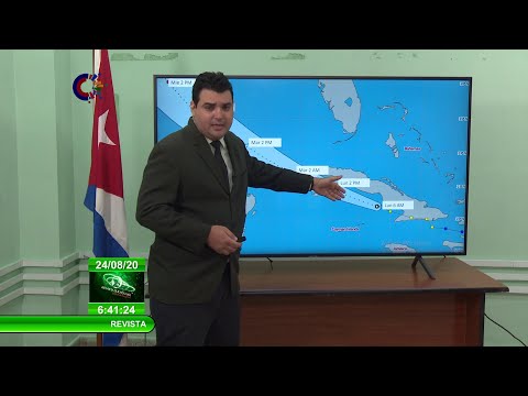 ACTUALIZACIÓN | Tormenta Tropical Laura - Parte 6:30 am 24 de agosto de 2020 | MsC. Elier Pila