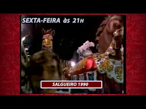 Teaser SALGUEIRO 1990 - SOU AMIGO DO REI. Carnavalesca: ROSA MAGALHÃES #brasil #carnaval #nostalgia