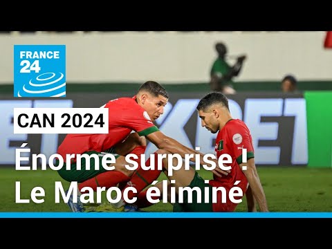 CAN 2024 : Énorme surprise ! L'Afrique du Sud élimine le Maroc en huitièmes • FRANCE 24