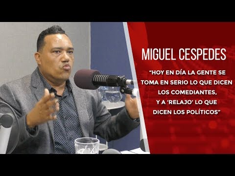 Entrevista al comediante Miguel Cespede en el Rumbo de la Tarde