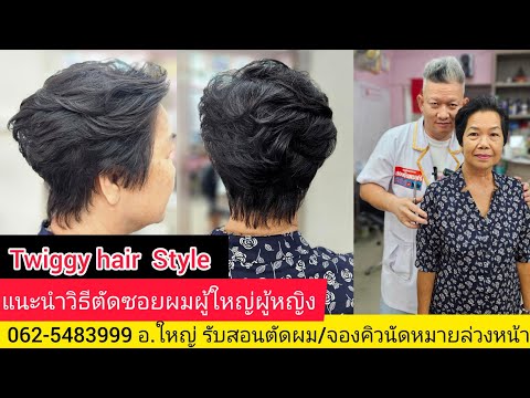 TwiggyhairStyleแนะนำเทคนิคต