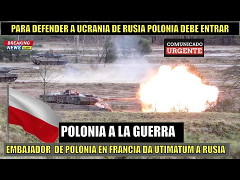 Polonia entra a la guerra contra Rusia 300 mil soldados en Ucrania